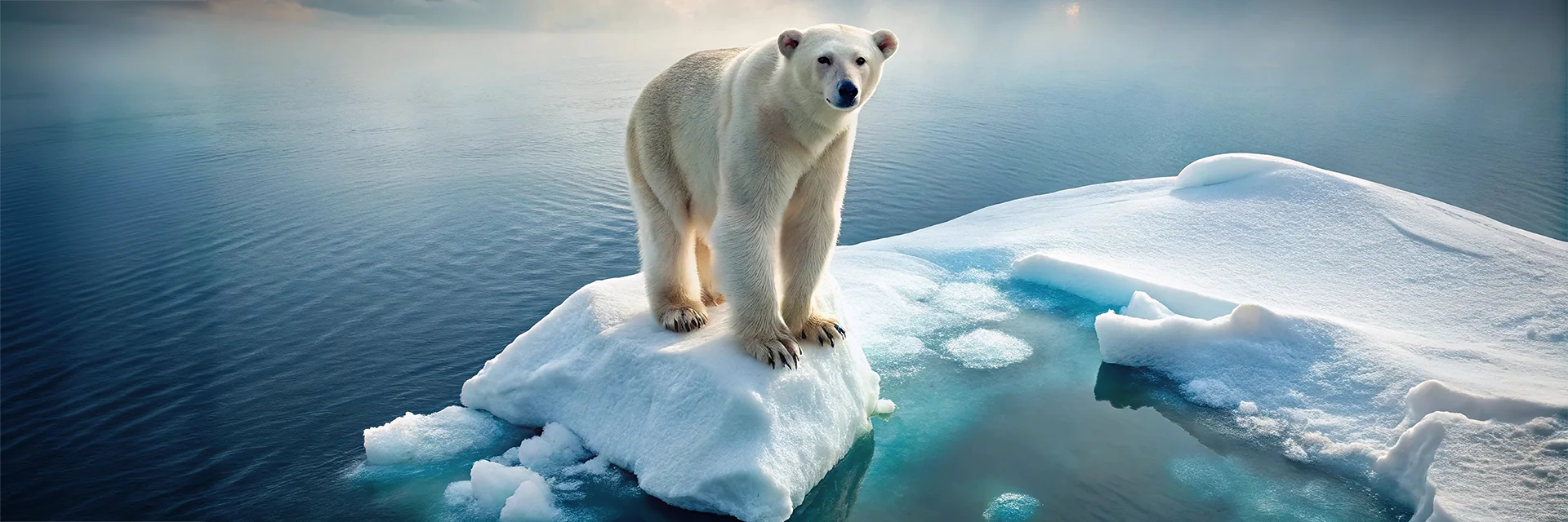 Polar Bear on iceberg